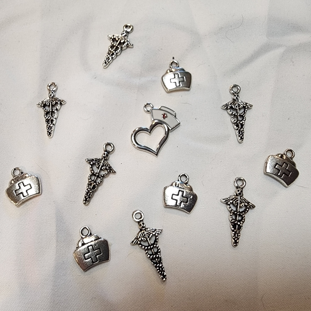 Charms Jewelry‎ Making DIY Crafts Beads Medical Nurse Doctor BC79